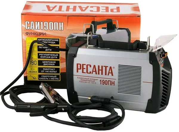 Сварочный инвертор РЕСАНТА САИ 190 ПН